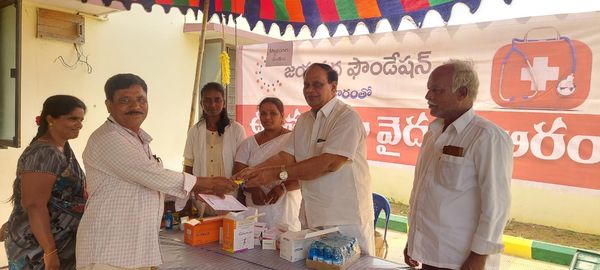 మెగా వైద్య శిబిరం, లింగాల